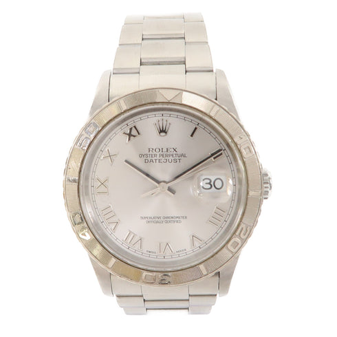 ROLEX Datejust Automatic Watch 16264 Stainless Steel Silver