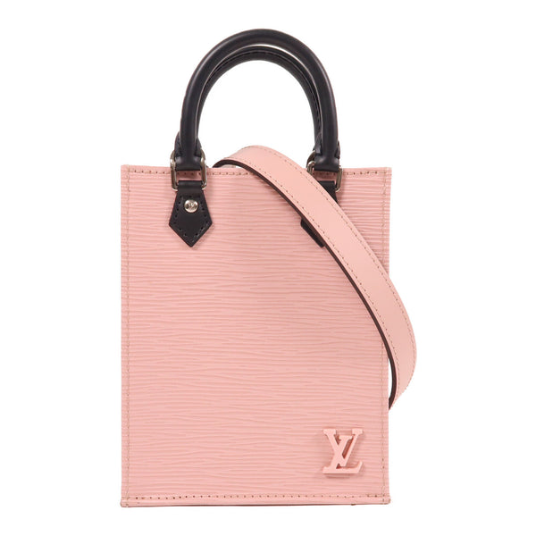 LOUIS VUITTON LV SHW Petit Sac Plat Shoulder Bag M69575 Epi Pink