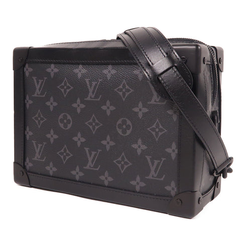 LOUIS VUITTON LV Soft Trunk Shoulder Bag M44730 Monogram Eclipse Black
