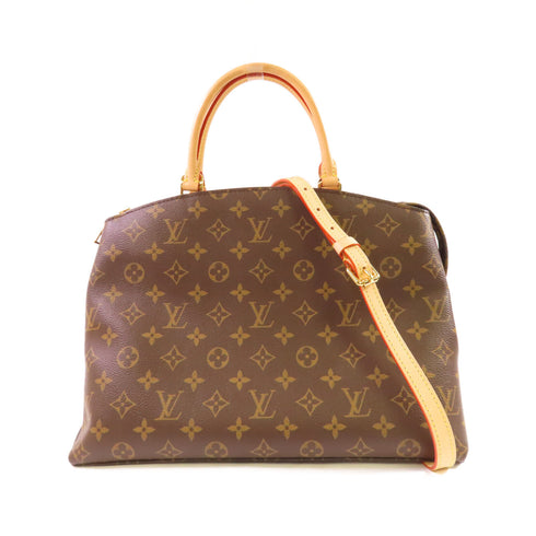 LOUIS VUITTON LV GHW Grand Palais MM MNG 2 Way Bag M45898 Monogram Brown v1