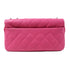 CHANEL Quilted CC SHW Chain Shoulder Bag PVC Pink
