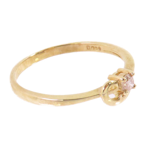 JEWELRY Diamond Ring US#6.5 18K Yellow Gold