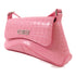BALENCIAGA SHW Shoulder Bag 695645-5812 Calfskin Embossed Leather Pink
