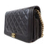 CHANEL Quilted CC GHW Boy WOC Wallet On Chain Shoulder Bag AP1117 Caviar Black