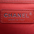 CHANEL CC Chain Shoulder Bag Calfskin Leather Red