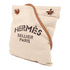 HERMES Aline Shoulder Bag Beige Canvas