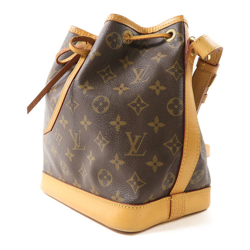 LOUIS VUITTON LV GHW Noe BB Shoulder Bag M40817 Monogram Brown v1