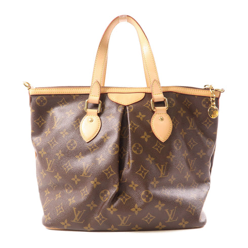 LOUIS VUITTON LV GHW Palermo PM 2 Way Shoulder Bag M40145 Monogram