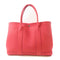 HERMES PHW Garden Party PM Tote Bag Handbag Clemence Leather Bougainvillier/Red