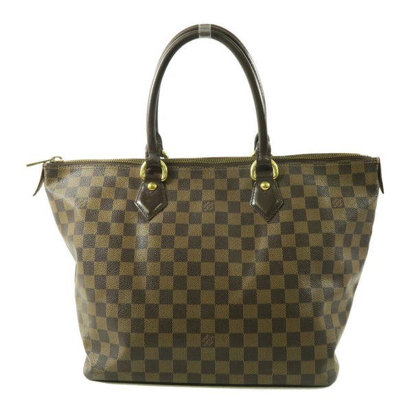 LOUIS VUITTON LV GHW Saleya MM Shoulder Handbag N51188 Damier Brown