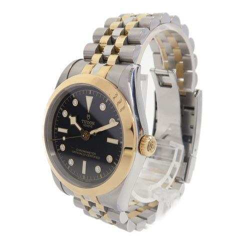 TUDOR Black Bay Automatic Watch M79663-0006 18K YG/Stainless Steel Black