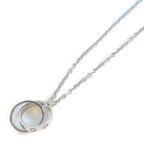 CARTIER Baby Love Necklace B7212500 18K White Gold #42cm
