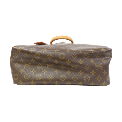 LOUIS VUITTON LV GHW Deauville GM Handbag M47270 Monogram Brown v5