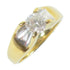 FINE JEWELRY 0.41ct Diamond Ring 18K Yellow Gold US#4.75