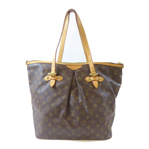 LOUIS VUITTON LV GHW Palermo GM 2 Way Shoulder Bag M40146 Monogram Brown v2