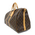 LOUIS VUITTON LV GHW Keepall 50 Bandoulie Boston 2 Way Bag M41416 Monogram Brown