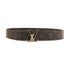 LOUIS VUITTON LV SHW Initiages 40 Belt Monogram Eclipse M9043
