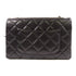 CHANEL CC Chain Shoulder Bag Lambskin Leather Black