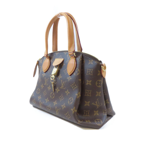 LOUIS VUITTON LV GHW Rivoli PM 2 Way Shoulder Bag M44543 Monogram Brown