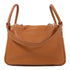 HERMES GHW Lindy 30 2 Way Shoulder Bag Taurillon Clemence Leather Gold
