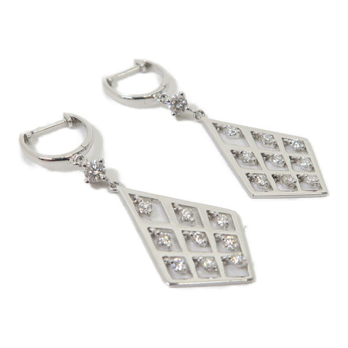 FINE JEWELRY 0.20ct/0.41ct Diamond Earrings 18K White Gold