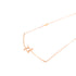 Fine Jewelry Brown Diamond Necklace 14K Rose Gold