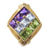 Fine Jewelry Multi Stone Ring US#7.75 18K Yellow Gold