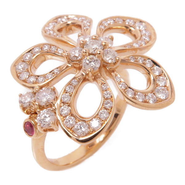 JEWELRY Diamond Ring US#8 Ring 18K Rose Gold