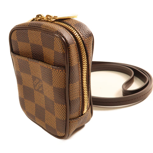 LOUIS VUITTON LV GHW Okapi PM Shoulder Bag N61738 Damier Brown