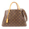 LOUIS VUITTON LV GHW Montaigne 2 Way Bag M41056 Monogram Brown