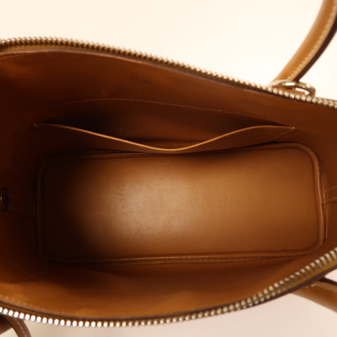 HERMES PHW Bolide 31 2 Way Shoulder Bag Chamonix Leather Brown