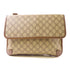 GUCCI GG GHW Neo Vintage Medium Messenger Bag 495654 Coated Canvas Brown