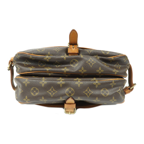 LOUIS VUITTON LV GHW Saumur 30 Shoulder Bag M42256 Monogram Brown v2