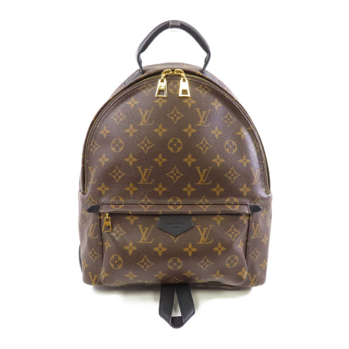 LOUIS VUITTON LV GHW Palm Spring MM Backpack M44874 Monogram Macassar Brown