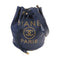 CHANEL Quilted CC GHW Deauville Chain Bucket Shoulder Bag Calfskin Leather Blue