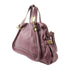 Chloe GHW Paraty Rock Bag 2 Way Shoulder Bag Handbag Calfskin Leather Purple