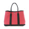 HERMES PHW Garden Party TPM Handbag Canvas Rose Azalee/Pink