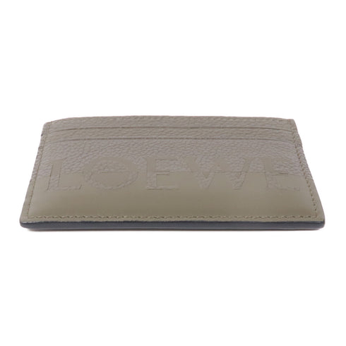 LOEWE Card Holder Case Calfskin Leather