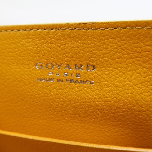 GOYARD SHW Saigon 2 Way Bag Coated Canvas/Leather White