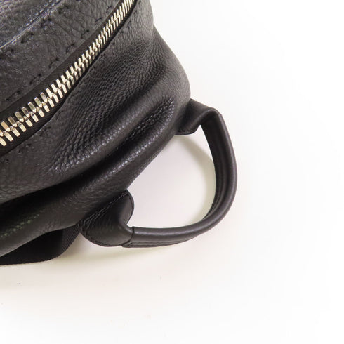 FENDI SHW Faces Selleria Backpack 7VZ0129QNF0P0N Calfskin Leather Black/Red