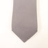 HERMES Tie Ties Silk Gray
