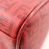 FENDI GHW Handbag Coated Canvas Red 8BL068 FB5