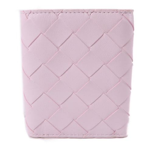 BOTTEGA VENETA BV Wallet Intrecciato Leather Pink