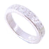 BVLGARI B.Zero1 Essential Diamond Ring US#6.75 339982 18K White Gold