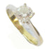 FINE JEWELRY 0.72ct Diamond Ring 18K White Gold US#5