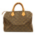 LOUIS VUITTON LV GHW Speedy 30 Handbag Boston Bag M41526 Monogram Brown v6