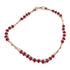 JEWELRY Red Stone Bracelet 18K Yellow Gold