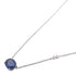 JEWELRY Diamond Sapphire Necklace Accessories 18K White Gold