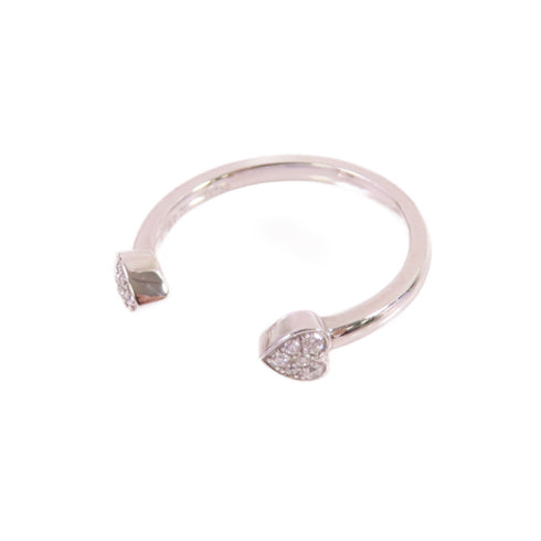 FINE JEWELRY 18K 0.06ct Diamond Ear Cuff 18K White Gold