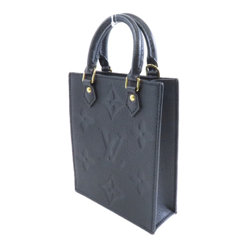 LOUIS VUITTON LV GHW Petit Sac Plat 2way Shoulder Bag M80478 Monogram Empreinte